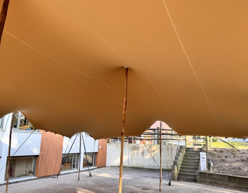 Middenpaal 4 meter voor stretchtent