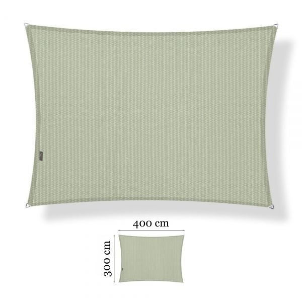 schaduwdoek rechthoek 3x4